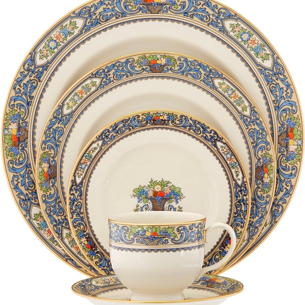 Lenox Autumn Pattern - Five Piece Service for six